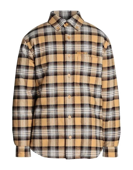 BURBERRY Pубашка верблюжий