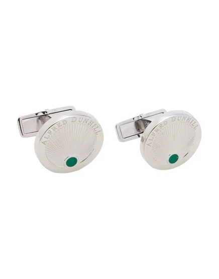 Мужские запонки Dunhill из серебра 925, серебристые