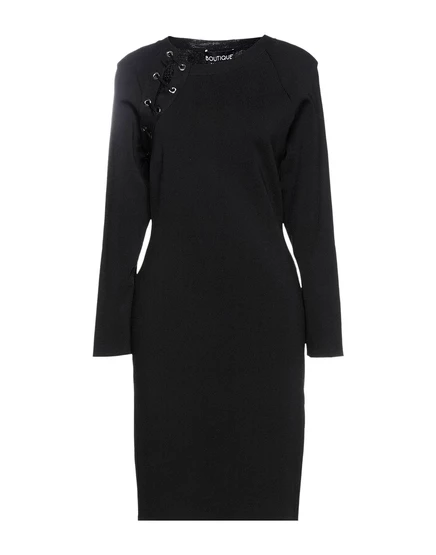 Женское платье Boutique Moschino PAPERMAG, черное