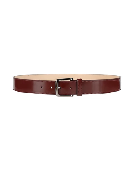 Мужской ремень Tod's из глянцевой кожи, шоколадный