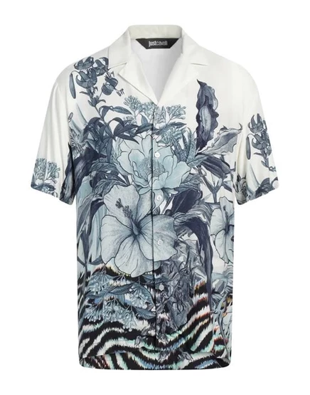 JUST CAVALLI Pубашка слоновая кость