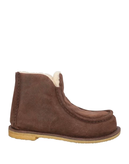 Женские утепленные ботинки JW Anderson Lorenz_SP, коричневые