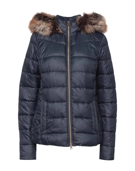 Женская стёганая куртка Barbour Superweek2, иссиня-чёрная