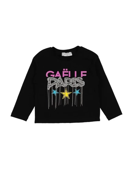 Детская футболка Gaëlle Paris, черная
