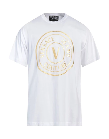 Мужская футболка Versace Jeans Couture, белая