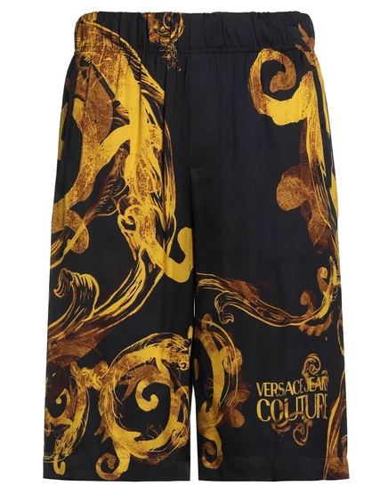 Мужские шорты Versace Jeans Couture PAPERMAG, черные