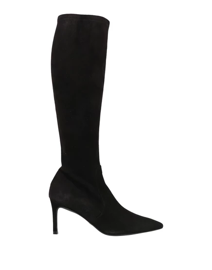 Женские сапоги Stuart Weitzman JADR, замшевые, черные