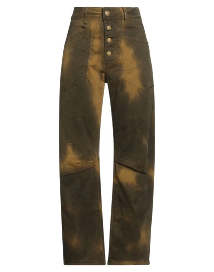 Женские брюки High Papermag bootcut, цвета хаки