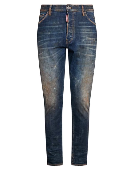 Мужские узкие джинсы Dsquared2, синие