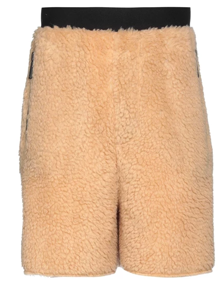 Мужские шорты DSquared2 из смесовой ткани, песочные