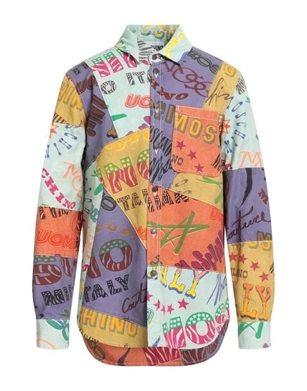 MOSCHINO Pубашка светло-зелёный