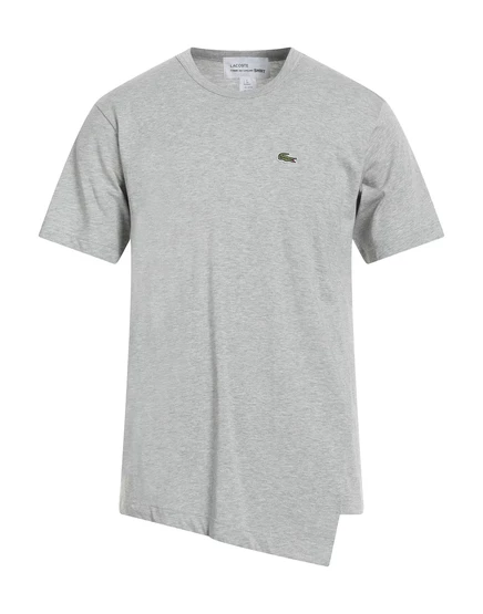 Мужская футболка LACOSTE x COMME des GARONS SHIRT, серая