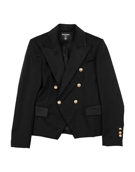 Мужской пиджак Balmain Promotion Junior, черный