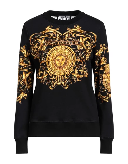 Женский свитшот Versace Jeans Couture PAPERMAG, черный