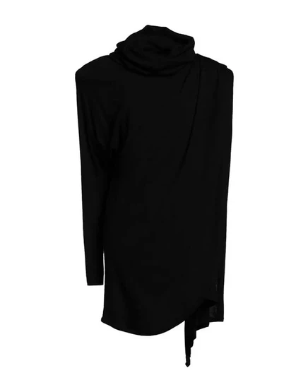 SAINT LAURENT Короткое платье чёрный
