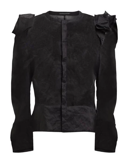 YOHJI YAMAMOTO Pубашка чёрный