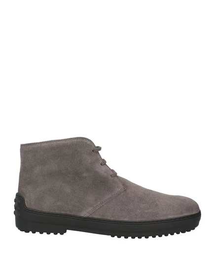 Мужские ботинки Tod's Lorenz_SP, кожаные, графитовые