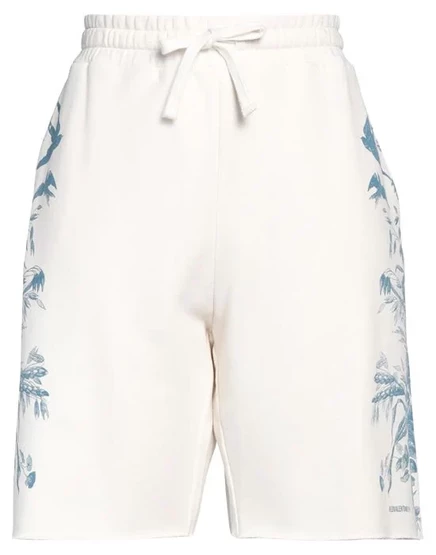 Женские шорты RedValentino из хлопка, белые