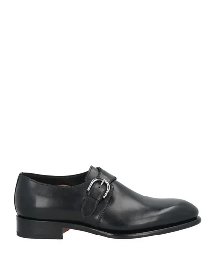 SANTONI Мокасины чёрный