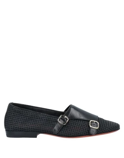 SANTONI Мокасины чёрный