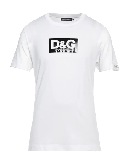 Мужская футболка Dolce & Gabbana, белая