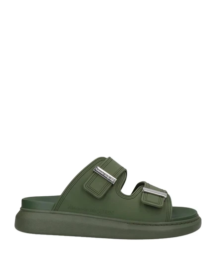 MCQUEEN Sandals зелёный милитари