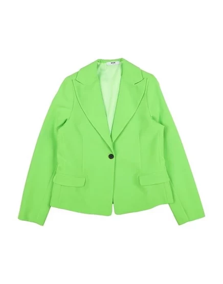 MSGM Пиджак зелёный лайм