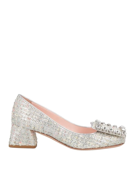 Женские туфли Roger Vivier Papermag, серые
