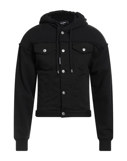 Женская джинсовая куртка DSquared2 Lorenz_SP, черная