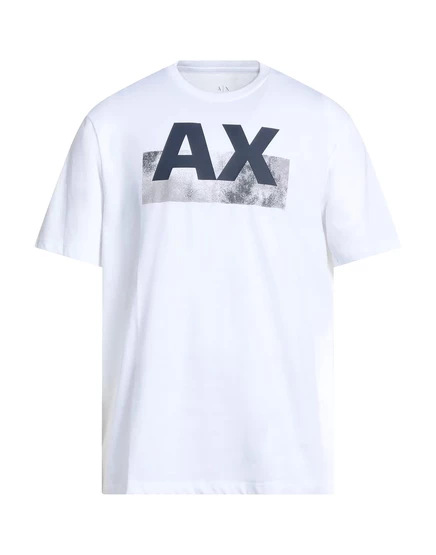 Мужская футболка Armani Exchange WONDERWOMAN, белая
