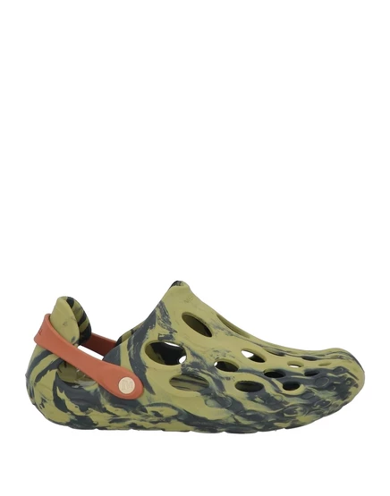 Мужские сабо Merrell резиновые, зелёный милитари