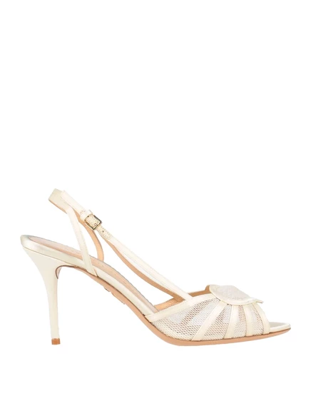 Женские сандалии Charlotte Olympia PAPERMAG, слоновая кость
