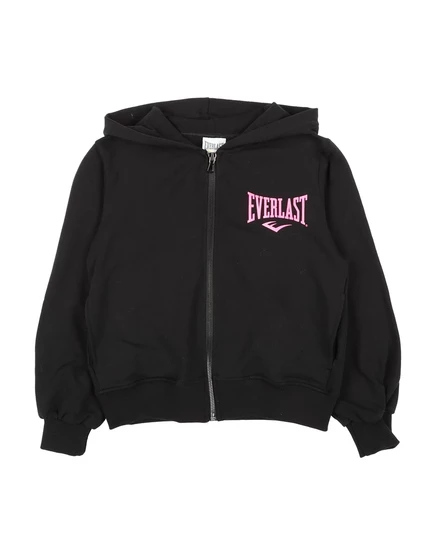 Женское худи Everlast Junior, на молнии, черное