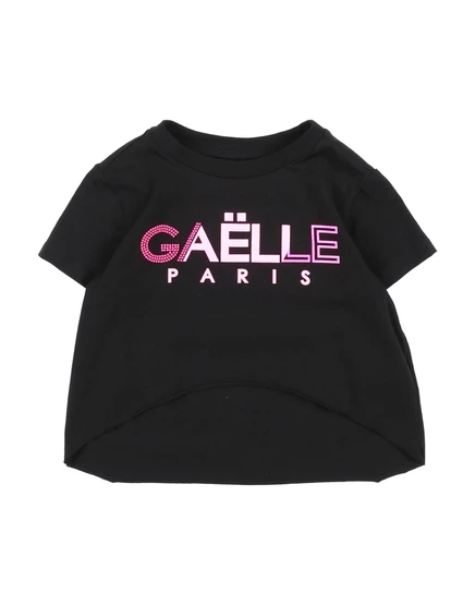 Женская футболка GALLE Paris promotion_kid, черная