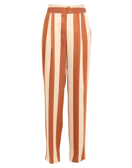 Женские прямые брюки Be Blumarine PAPERMAG, коричневые