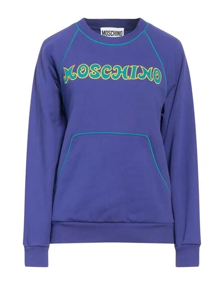Женская толстовка Moschino, фиолетовая