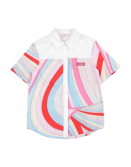 Женская рубашка Pucci Junior, розовая
