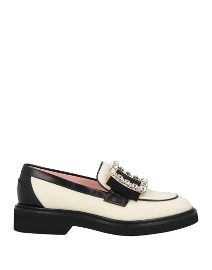 Женские лоферы Roger Vivier, кремовые
