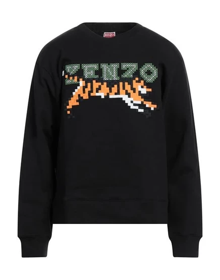 Толстовка Kenzo с вышивкой, чёрная