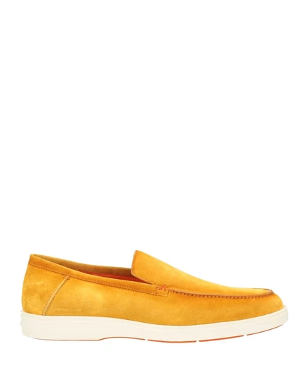 Мужские лоферы Santoni, горчичные