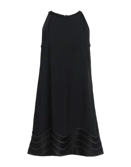 Женское короткое платье Emporio Armani, чёрное