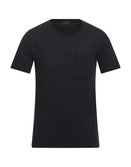 Футболка Kaos из хлопка, иссиня-чёрная