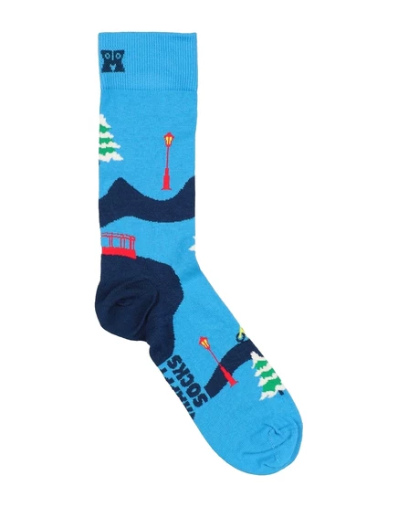 HAPPY SOCKS Socks & Hosiery лазурный