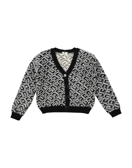 Детский кардиган Elisabetta Franchi, чёрный