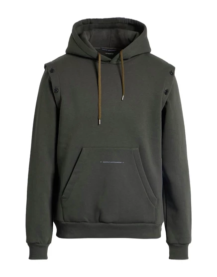 DANIELE ALESSANDRINI Sweatshirts зелёный милитари