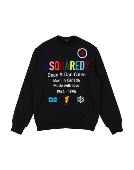 Мужской свитшот DSquared2 Promotion Junior, черный