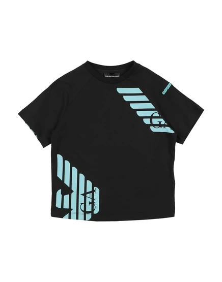 Мужская футболка Emporio Armani promotion_kid, черная