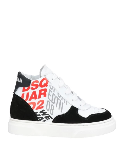 Мужские высокие кеды DSquared2 Promotion Junior, белые