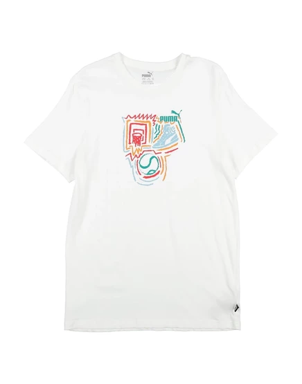 Мужская футболка Puma promotion_junior, белая