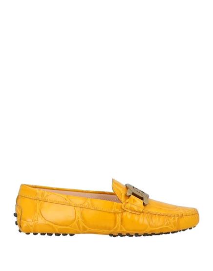 Женские мокасины Tod's Wonderwoman из кожи, желтые